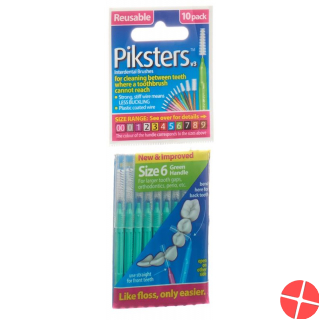 Piksters Interdentalbürstchen Grösse 6 10 Stück