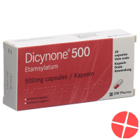 Dicynone Kapseln 500mg 20 Stück Dicynone Kapseln 500mg 20 Stück
