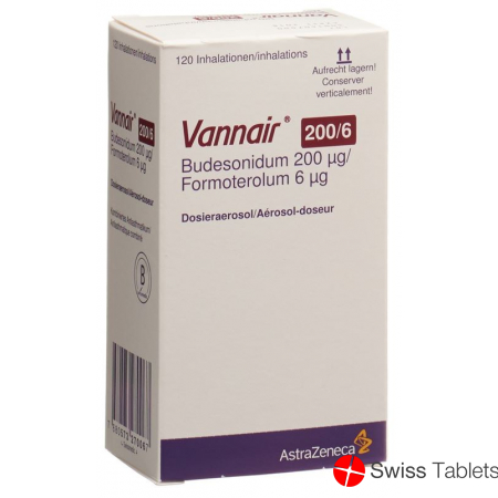 Vannair 200/6 dosing aerosol 120 doses buy online