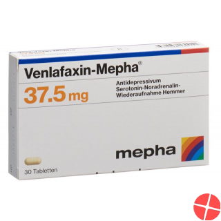Venlafaxin Mepha 37.5 Tabletten 30 Stück