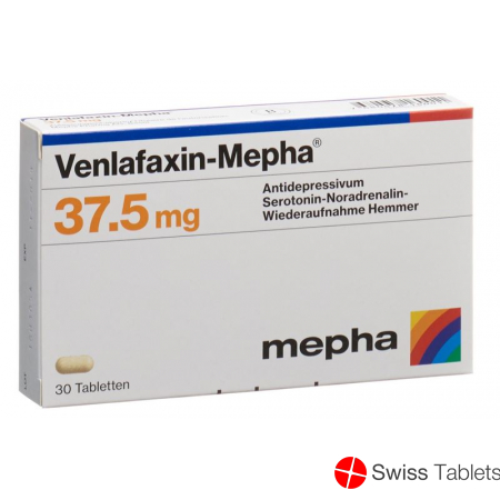 Venlafaxin Mepha 37.5 Tabletten 30 Stück buy online