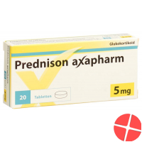 Prednison Axapharm Tabletten 5mg 20 Stück