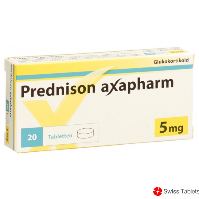Prednison Axapharm Tabletten 5mg 20 Stück buy online