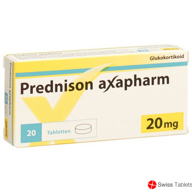 Prednison Axapharm Tabletten 20mg 20 Stück buy online