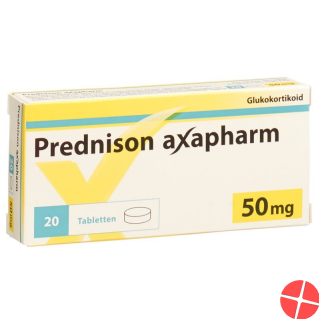 Prednison Axapharm Tabletten 50mg 20 Stück