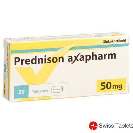 Prednison Axapharm Tabletten 50mg 20 Stück buy online