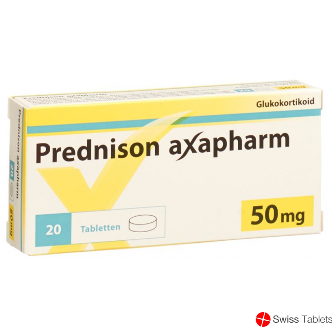 Prednison Axapharm Tabletten 50mg 20 Stück buy online