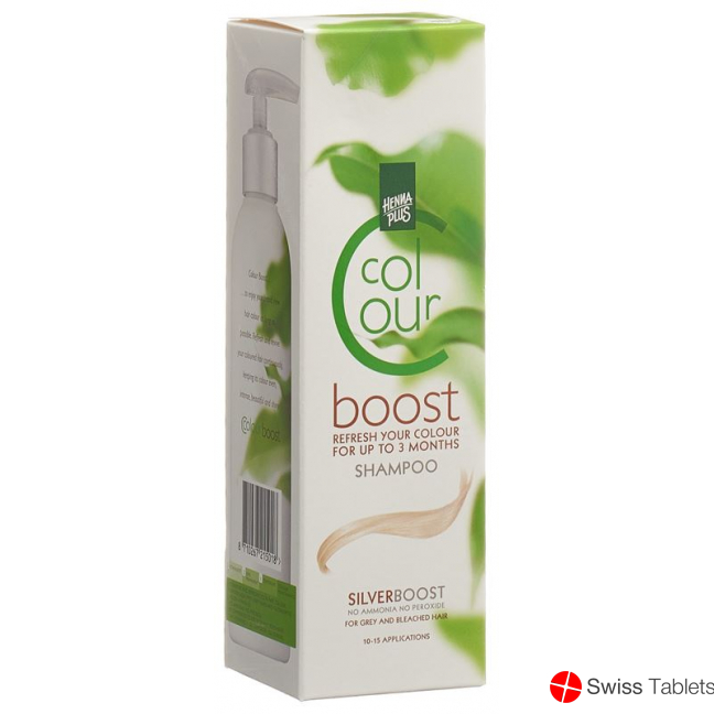 Henna Plus Colour Boost Shampoo Silver 200ml buy online