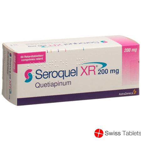 Seroquel XR Retard Tabletten 200mg 60 Stück buy online