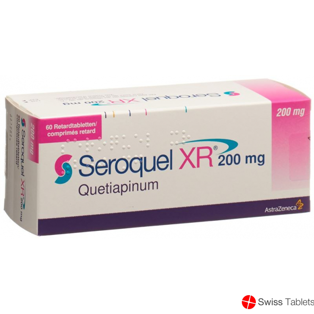 Seroquel XR Retard Tabletten 200mg 60 Stück buy online