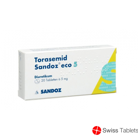 Torasemid Sandoz Eco Tabletten 5mg 20 Stück buy online