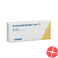 Torasemid Sandoz Eco Tabletten 20mg 20 Stück