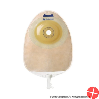 SenSura Uro Konvex Light Hautfarben Urostomiebeutel Maxi 15-43mm 10 Stück
