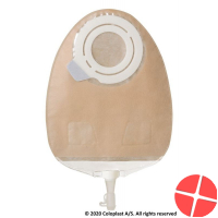 SenSura Flex Uro Hautfarben Urostomiebeutel Maxi 35mm 30 Stück