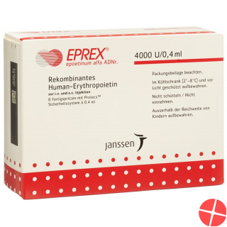 Eprex 4000 E/0.4ml (protecs) 6 Fertigspritzen 0.4ml Eprex 4000 E/0.4ml (protecs) 6 Fertigspritzen 0.4ml