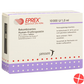Eprex 10000 E/ml (protecs) 6 Fertigspritzen 1ml Eprex 10000 E/ml (protecs) 6 Fertigspritzen 1ml