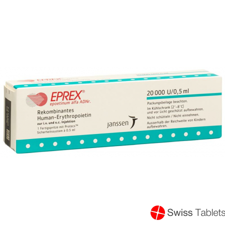 Eprex 20000 E/0.5ml (protecs) Fertigspritze 0.5ml buy online