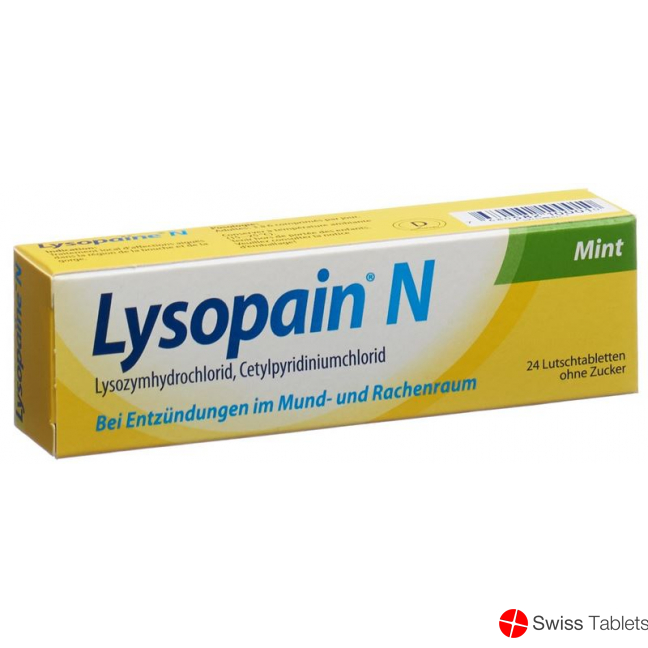 Lysopain N 24 Lutschtabletten buy online