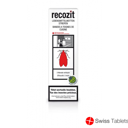 Recozit Lebensmittelmotten Streifen 4 Stück buy online