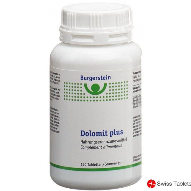 Burgerstein Dolomit Plus 150 tablets buy online Burgerstein Dolomit Plus 150 tablets buy online