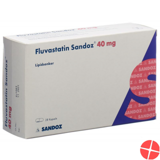 Fluvastatin Sandoz Kapseln 40mg 28 Stück