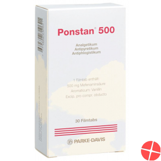 Ponstan Filmtabs 500mg 30 Stück