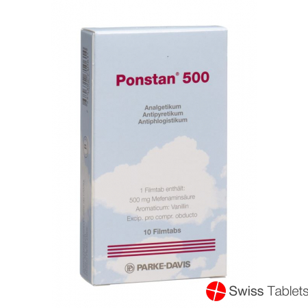 Ponstan Filmtabs 500mg 10 Stück buy online