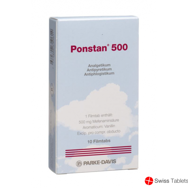 Ponstan Filmtabs 500mg 10 Stück buy online