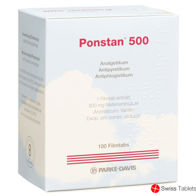 Ponstan Filmtabs 500mg 100 Stück buy online