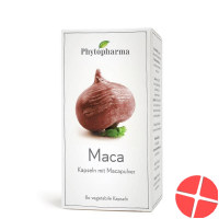 Phytopharma Maca Kapseln 409mg Pflanzlich 80 Stück