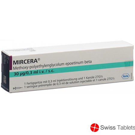 Mircera Fsp Injektionslösung 30mcg/0.3ml Fertigspritze buy online