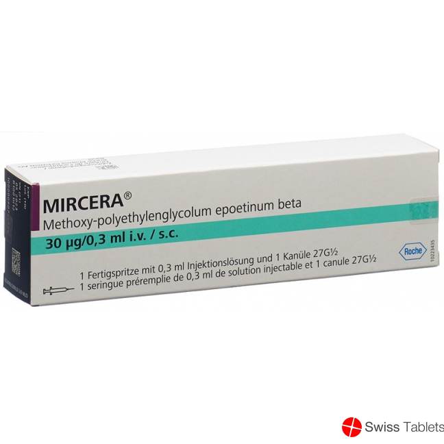 Mircera Fsp Injektionslösung 30mcg/0.3ml Fertigspritze buy online