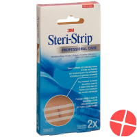 3M Steri Strip 6x75mm Weiss Verstärkt 2x 3 Stück
