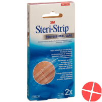 3M Steri Strip Elastisch 6x75mm Beige 2x 3 Stück