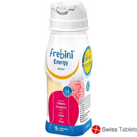 Frebini Energy Drink Erdbeer 4x 200ml buy online