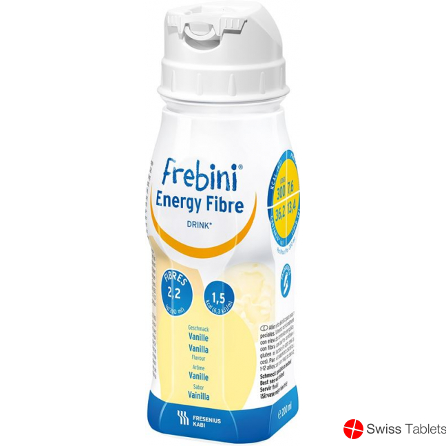 Frebini Energy Fibre Drink Vanille 4x 200ml buy online