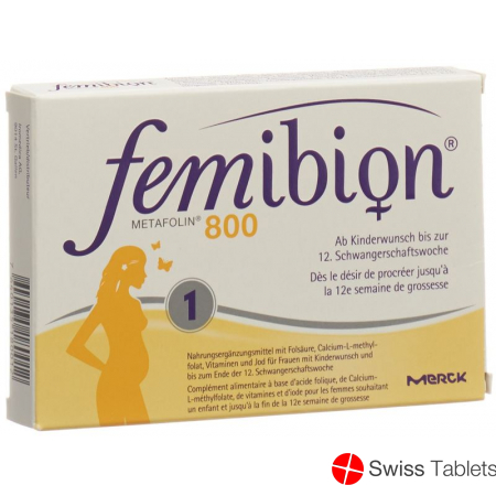Femibion 800 Metafolin Tabletten 60 Stück buy online