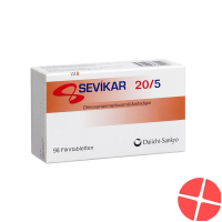 Sevikar Filmtabletten 20/5mg 98 Stück