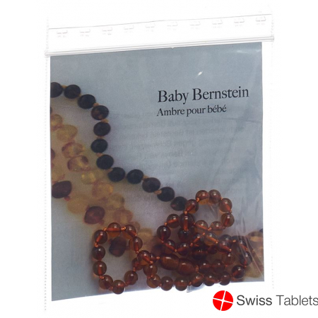 Selena's Amber Necklace Balls Cognac Baby buy online
