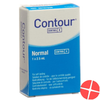 Contour control solution normal 2.5 ml