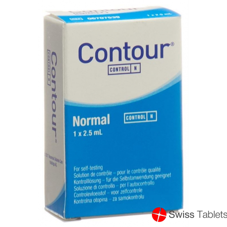 Contour control solution normal 2.5 ml