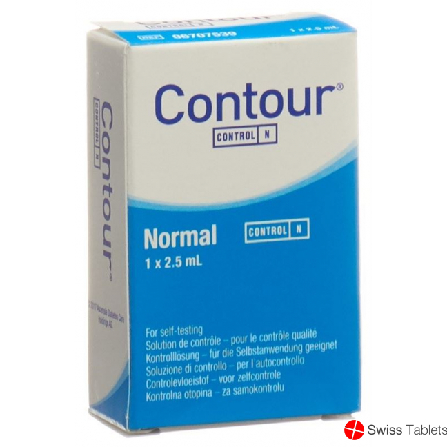 Contour control solution normal 2.5 ml