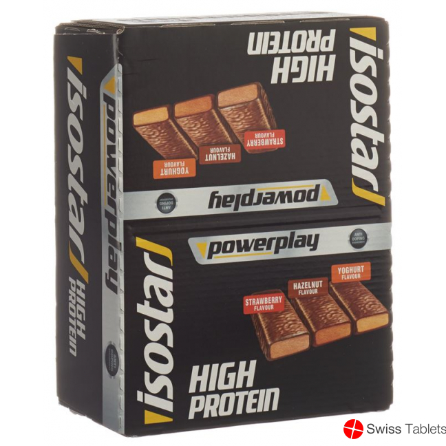 Isostar High Protein Riegel Nuss 30x 35g buy online