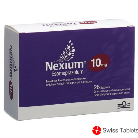 Nexium Granulat 10mg Zur Oralen Suspension Beutel 28 Stück buy online