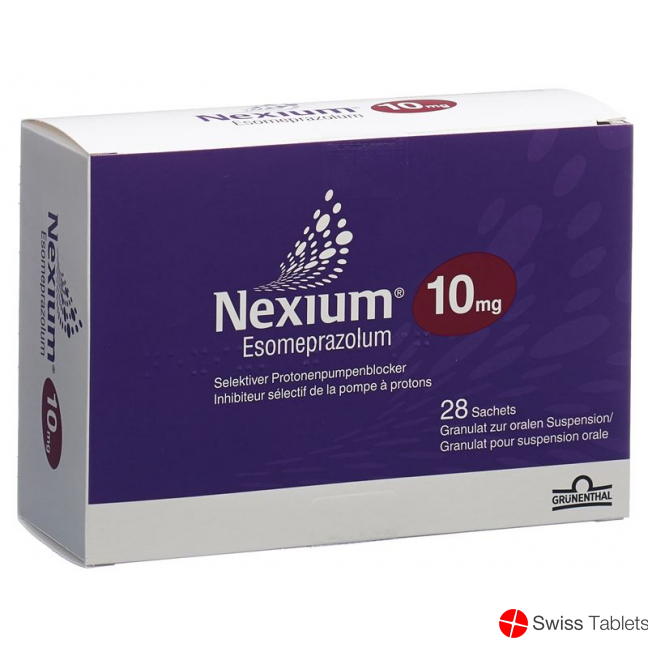 Nexium Granulat 10mg Zur Oralen Suspension Beutel 28 Stück buy online