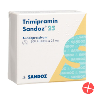 Trimipramin Sandoz Tabletten 25mg 200 Stück