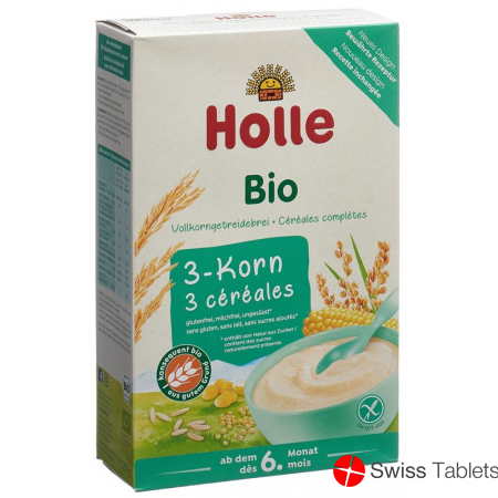 Holle Babybrei 3 Korn Bio 250g buy online