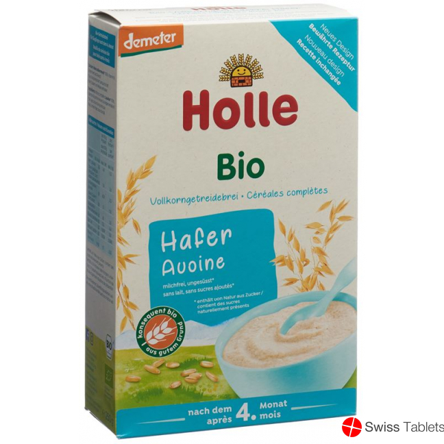 Holle Babybrei Haferflocken Bio 250g buy online