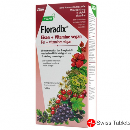 Floradix HA Vitamins + Organic Iron 500 ml