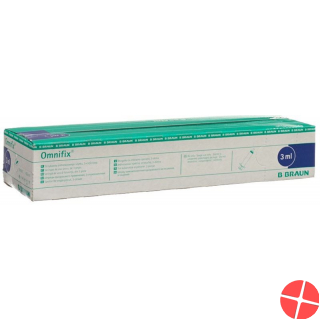 Omnifix Spritze Luer-Lock 3ml 100 Stück